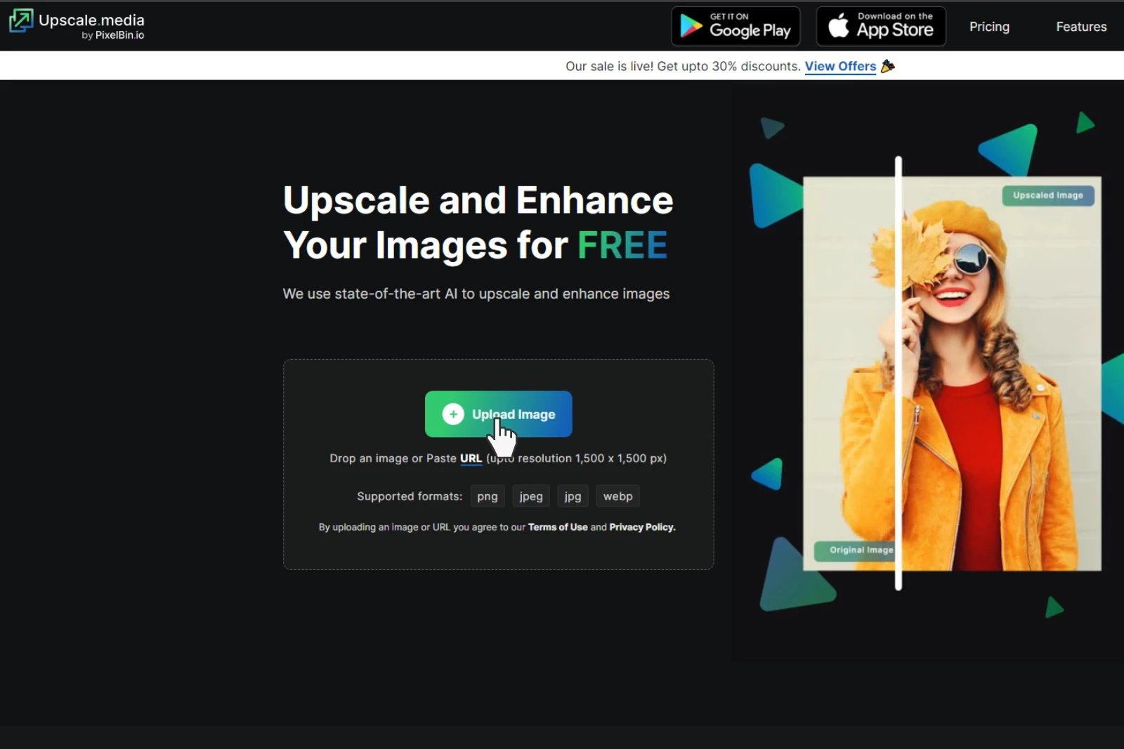 نرم افزار Upscale